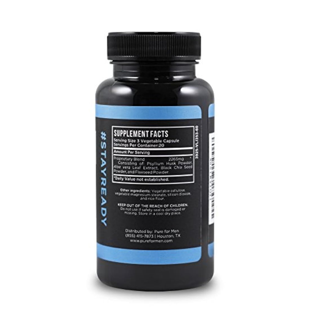 Pure for Men - El suplemento de fibra de limpieza vegana