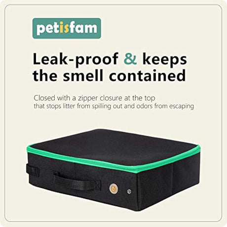 Caja de arena portátil para gatos