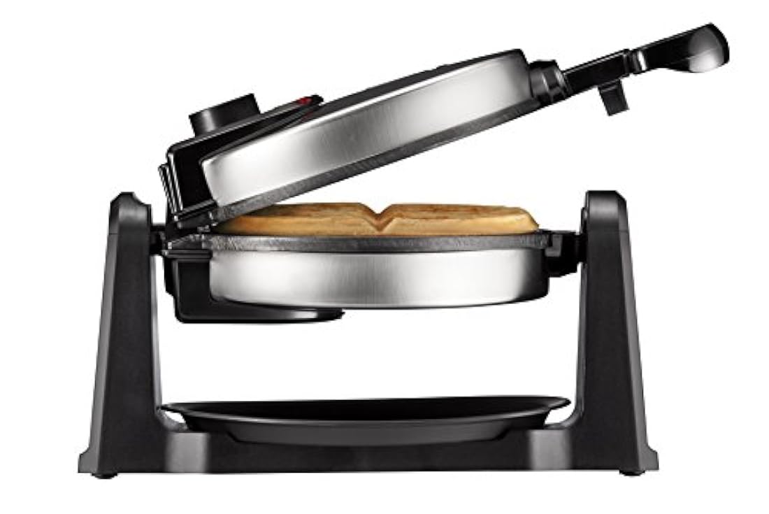 Wafflera giratoria de acero inoxidable Marca CHEFMAN