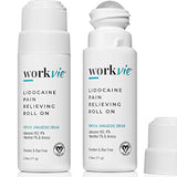 Crema para aliviar el dolor con Lidocaine - Workvie