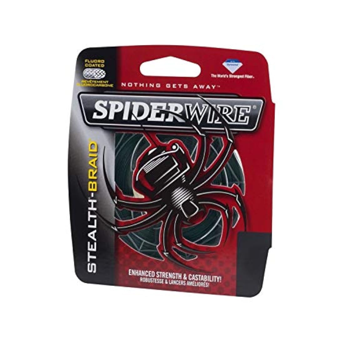Deseo de pesca trenzado SpiderWire Stealth Superline