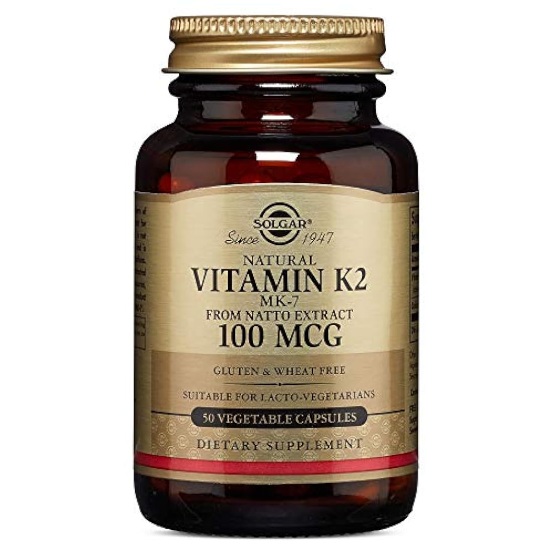 Vitamina K2 natural Solgar