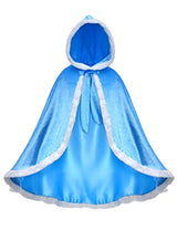 Disfraz de princesa con capucha y capa