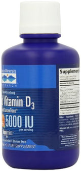 Trace Minerals Liquid Vitamina D3, 16 onzas