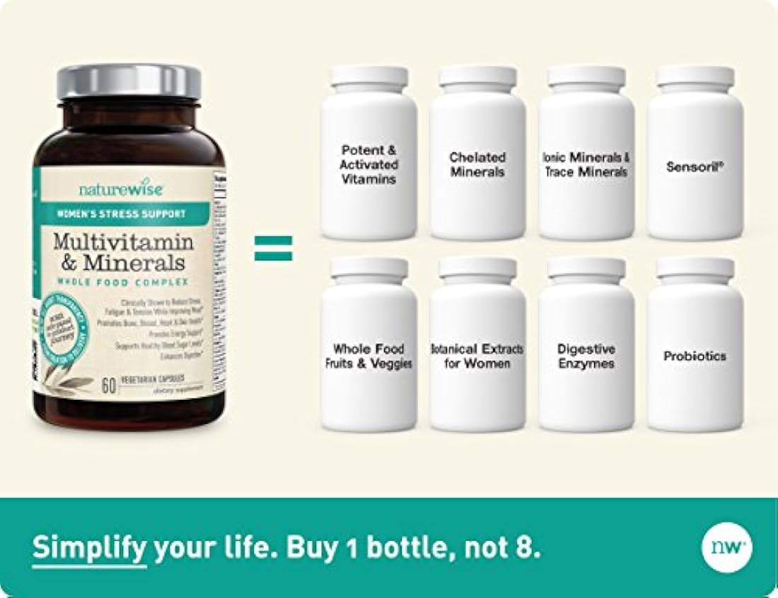 Complejo alimenticio completo para mujer Multivitamínico