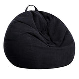 Funda para guardar muñecos de peluche y sillón puf