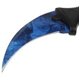Andux - Cuchillo de karambit CS para juegos de acampada