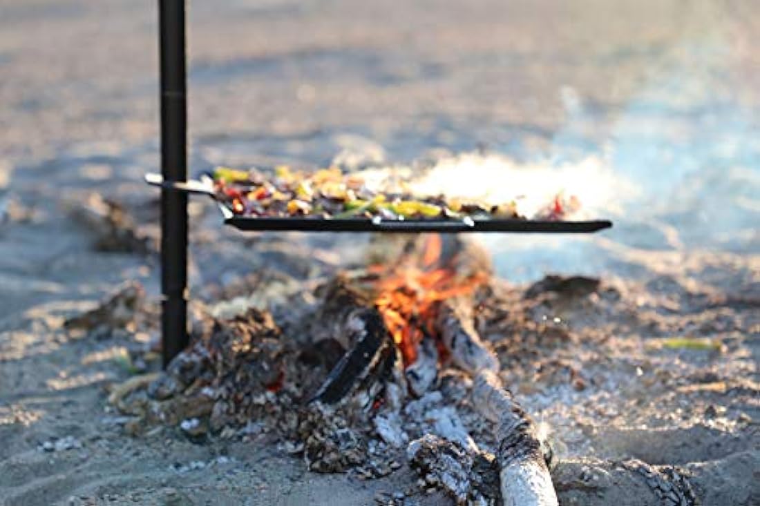 Parrilla Gravity para camping