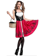 Disfraz de campana de equitación para mujer color rojo