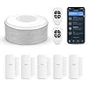 Sistema de Alarma WiFi, Inalámbrico, Compatible con Alexa