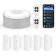 Sistema de Alarma WiFi, Inalámbrico, Compatible con Alexa