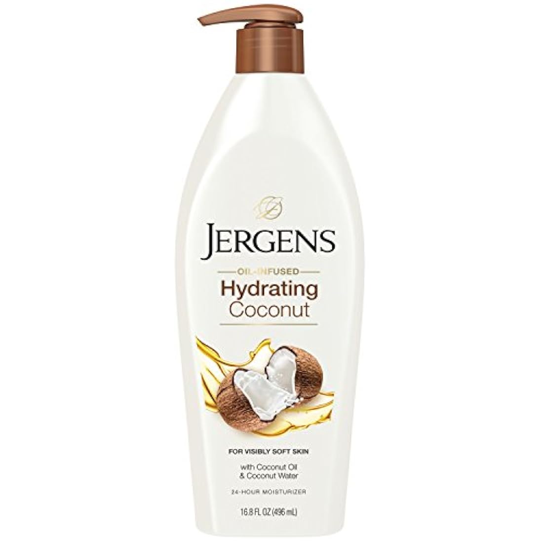 Jergens hidratante de piel seca de coco hidratante 16,7