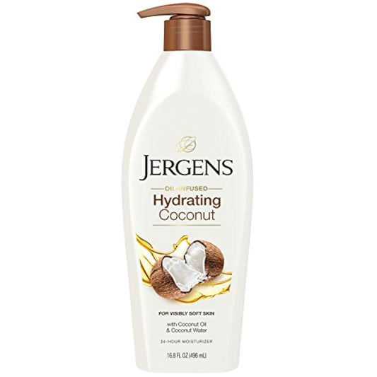 Jergens hidratante de piel seca de coco hidratante 16,7