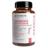 Multivitamina para mujeres - Suplemento para energía, inmunidad y apoyo femenino - Vitaminas diarias para mujeres con biotina, calcio, magnesio - Sin OGM, Multivitamina de mujeres vegetarianas - 120 cápsulas