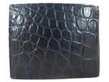 Cartera de piel de cocodrilo genuina piel  suave y delgada