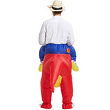 Disfraces Disfraz de dinosaurio inflable