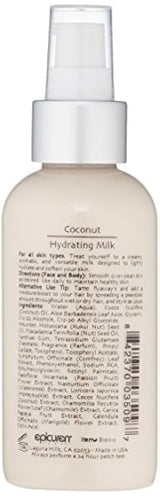 Epicuren Discovery - Leche hidratante de coco, 284 ml