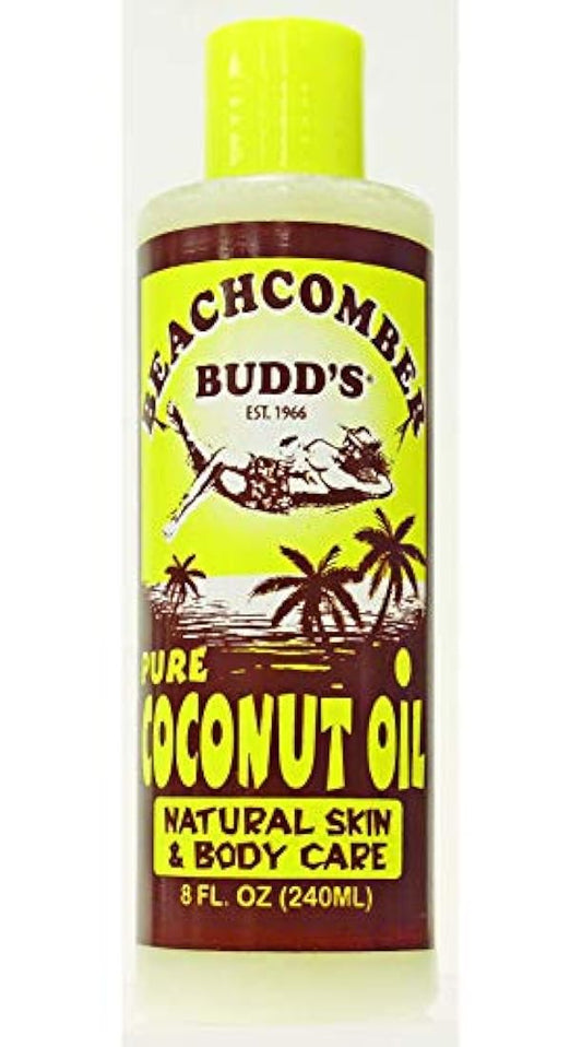 Hawaiano Beachcomber Budd puro aceite de coco perfumada 8 oz