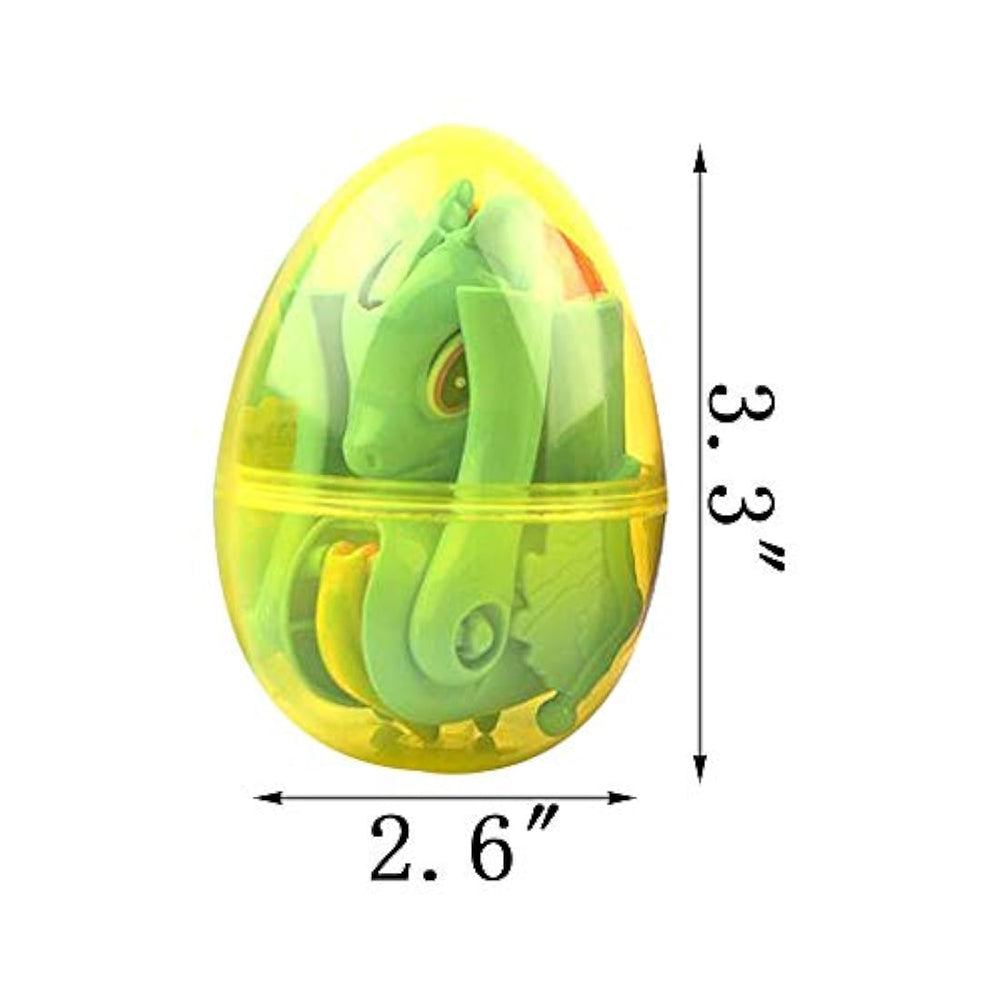 Huevos de Pascua con juguetes dentro de niños Niños Niñas