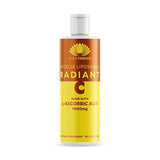 PuraTHRIVE Liposomal Vitamina C 1000 mg Suplemento líquido con aceite de cítricos y vainilla de PuraTHRIVE. Entrega liposomal para máxima absorción. Vegano, libre de OMG, fabricado en Estados Unidos.