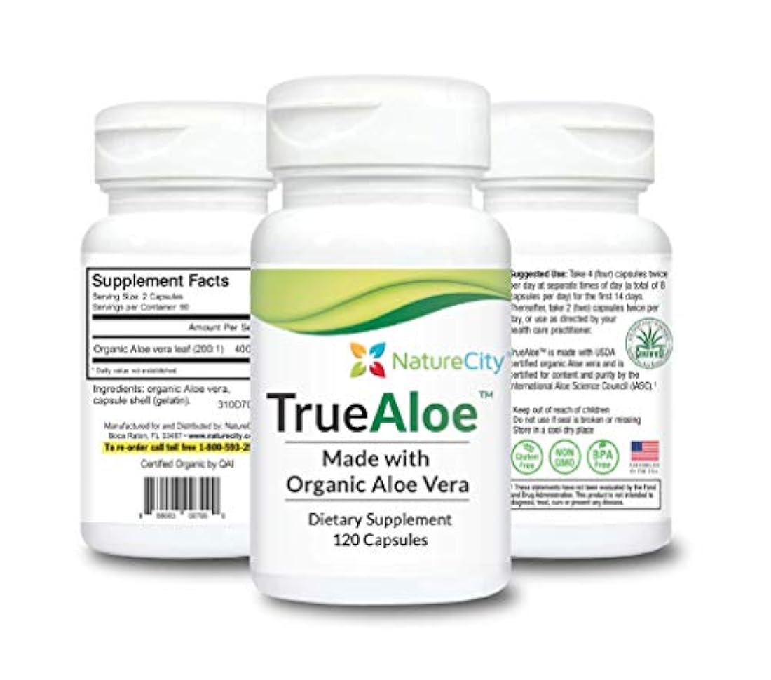 Suplementos de aloe vera 100% orgánicos