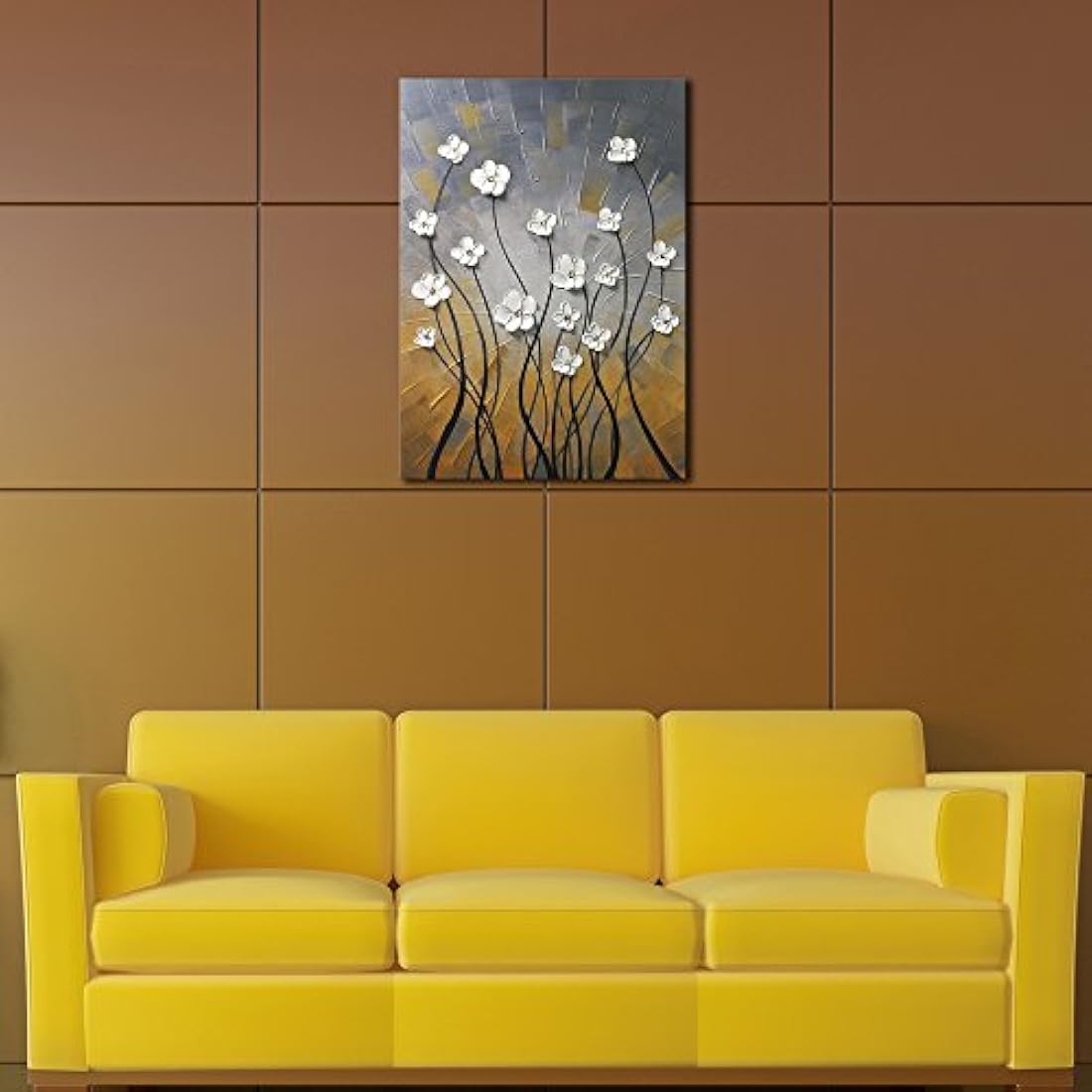 Wieco Art - Lienzo decorativo para pared con diseño de