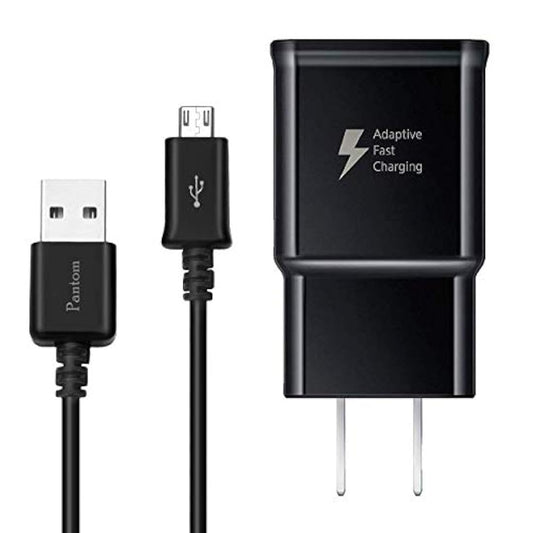 Adaptive Cargador de pared con cable micro USB para Samsung G