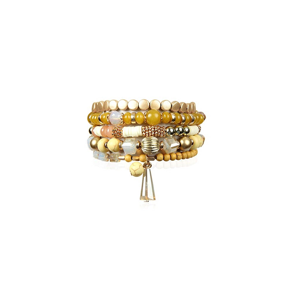 Pulseras y tobilleras con mezcla de cuenta