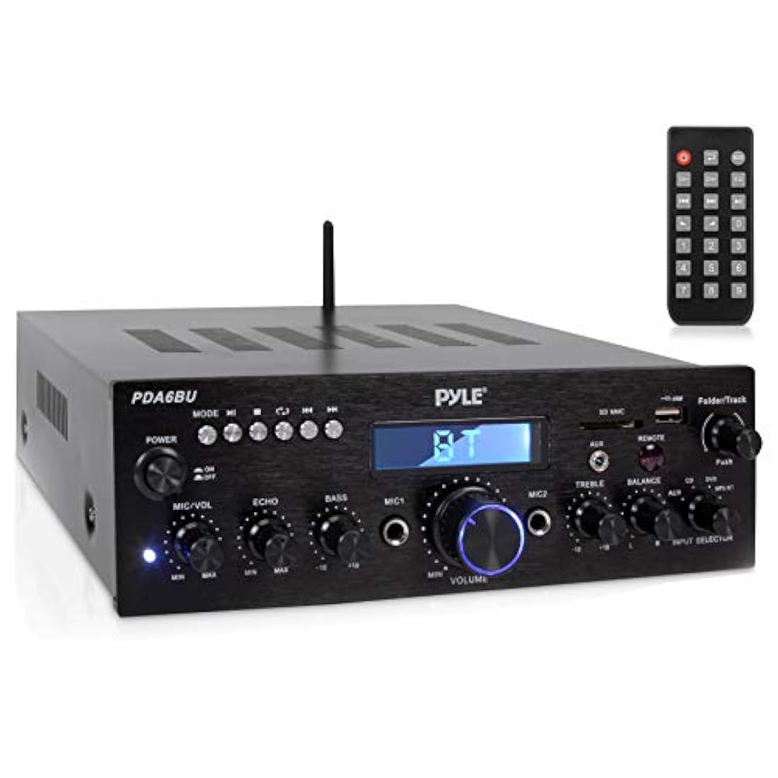 Amplificador receptor con Bluetooth PYLE-HOME PDA6BU