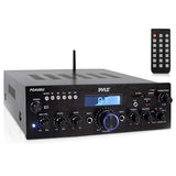 Amplificador receptor con Bluetooth PYLE-HOME PDA6BU
