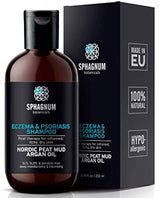 Champú para psoriasis con barro de turba
