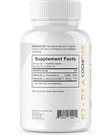 Vitamina K2 (MK7) con suplemento D3