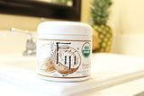 ACEITE DE COCO PRENSADO EN FRÍO 20 onzas, Blanco