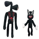 Peluche de cabeza de sirena y gato negro, 14.0in. POPRORE
