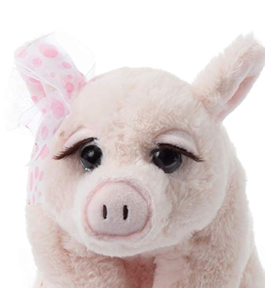 Peluche Lash'z Pig animal, regalos para niñas