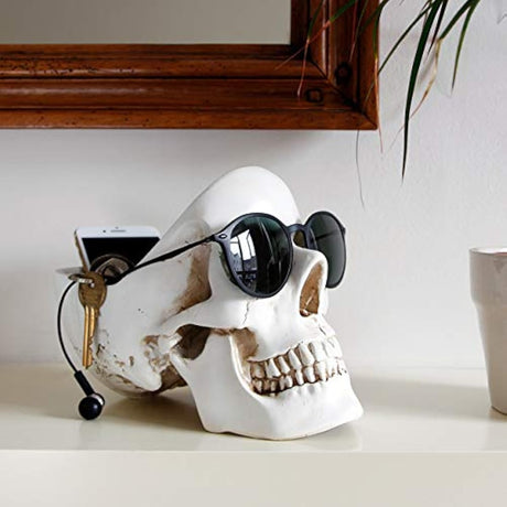 Joyería con diseño de calavera de pájaros de Suck UK