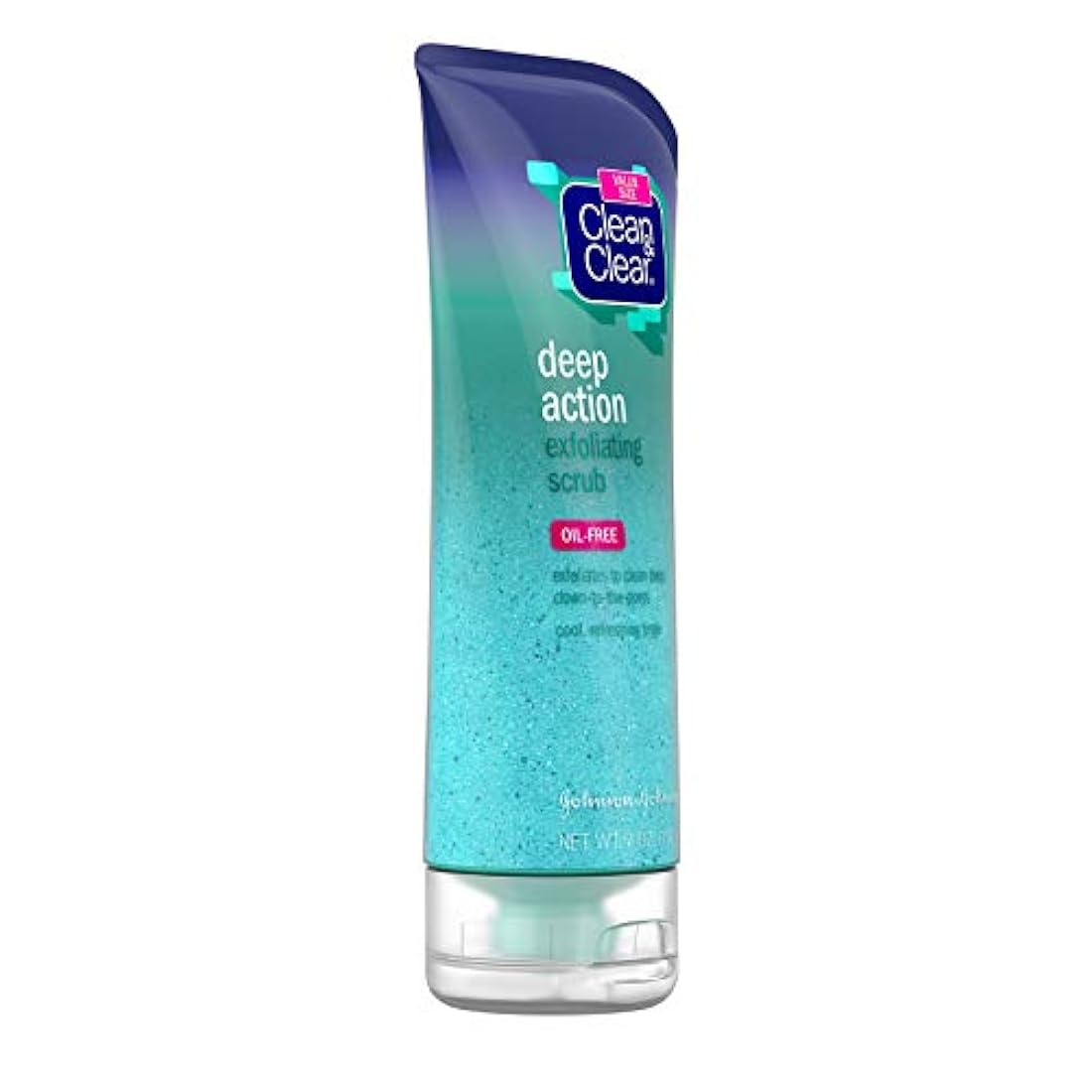 Limpiador facial exfoliante de acción profunda