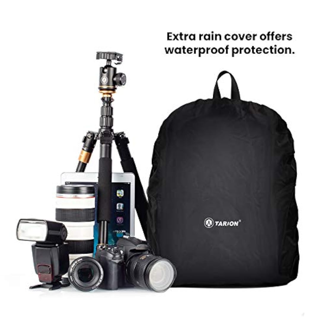Morral impermeable para cámara de gran capacidad