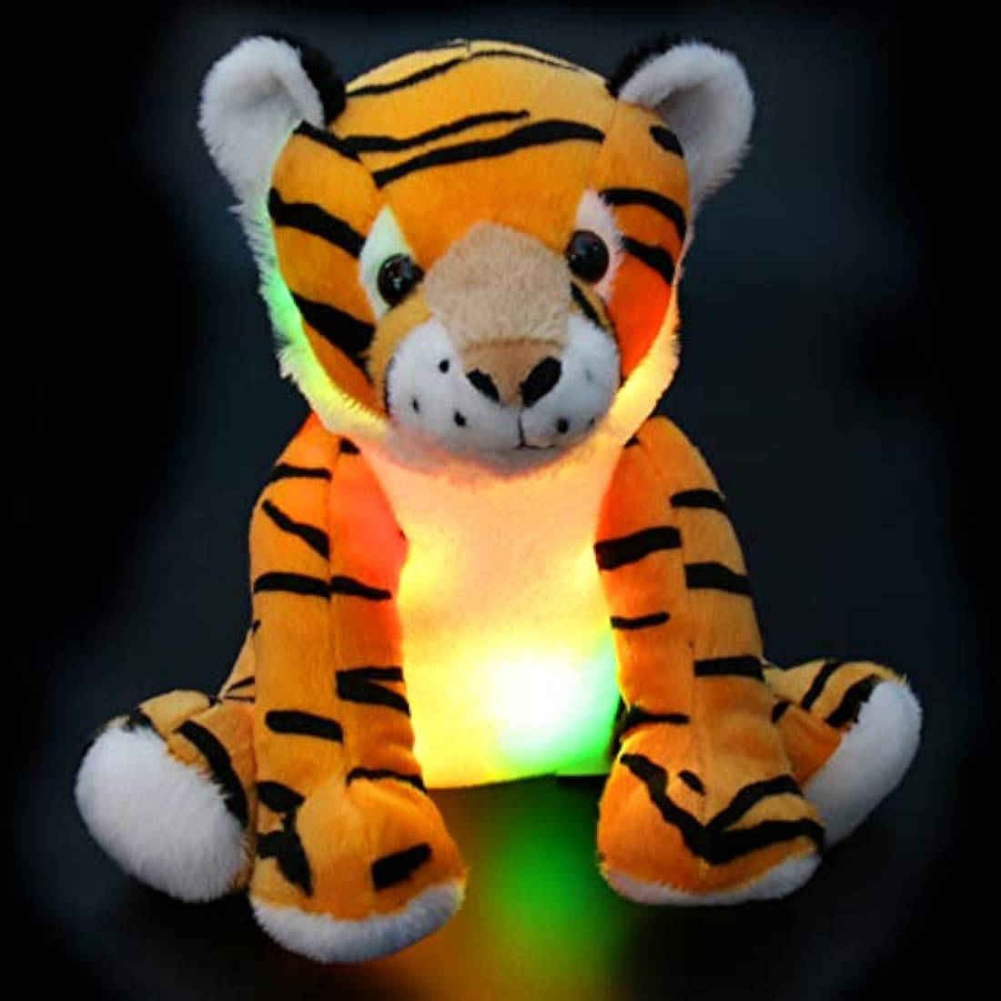 peluche con luz LED de noche que brilla en la oscuridad