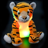 peluche con luz LED de noche que brilla en la oscuridad