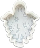 Molde de Silicona Fantasma con Flores - Aromatizante y Resina