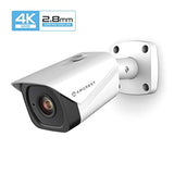 Cámara IP de exterior Bullet POE, Amcrest UltraHD 4K (8MP)
