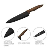 Juego de cuchillos de cocina Hecef, acero inoxidable