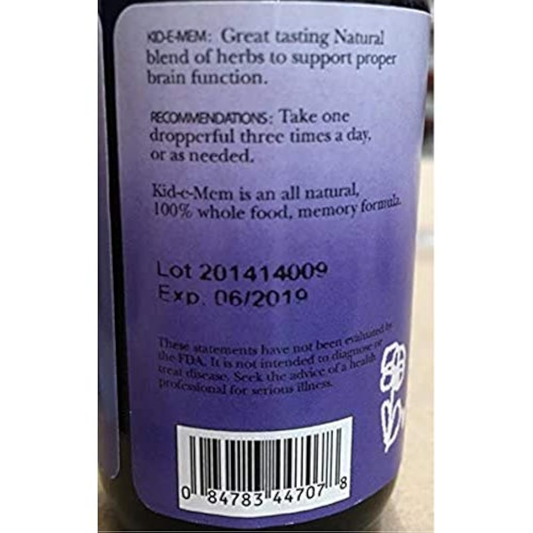 Del Dr. Christopher kid-e-mem Extract 2 oz.
