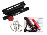 Soporte universal ajustable para extintor de incendios para Jeep Wrangler UTV Polaris RZR Can Am y motocicleta grande, ajustable, de aluminio
