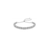 Pulseras y tobillera de plata de ley italiana