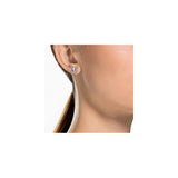Aretes pequeños con forma de círculo para mujer