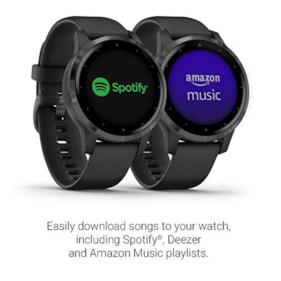 Garmin vivoactive 4, reloj inteligente con GPS, negro.