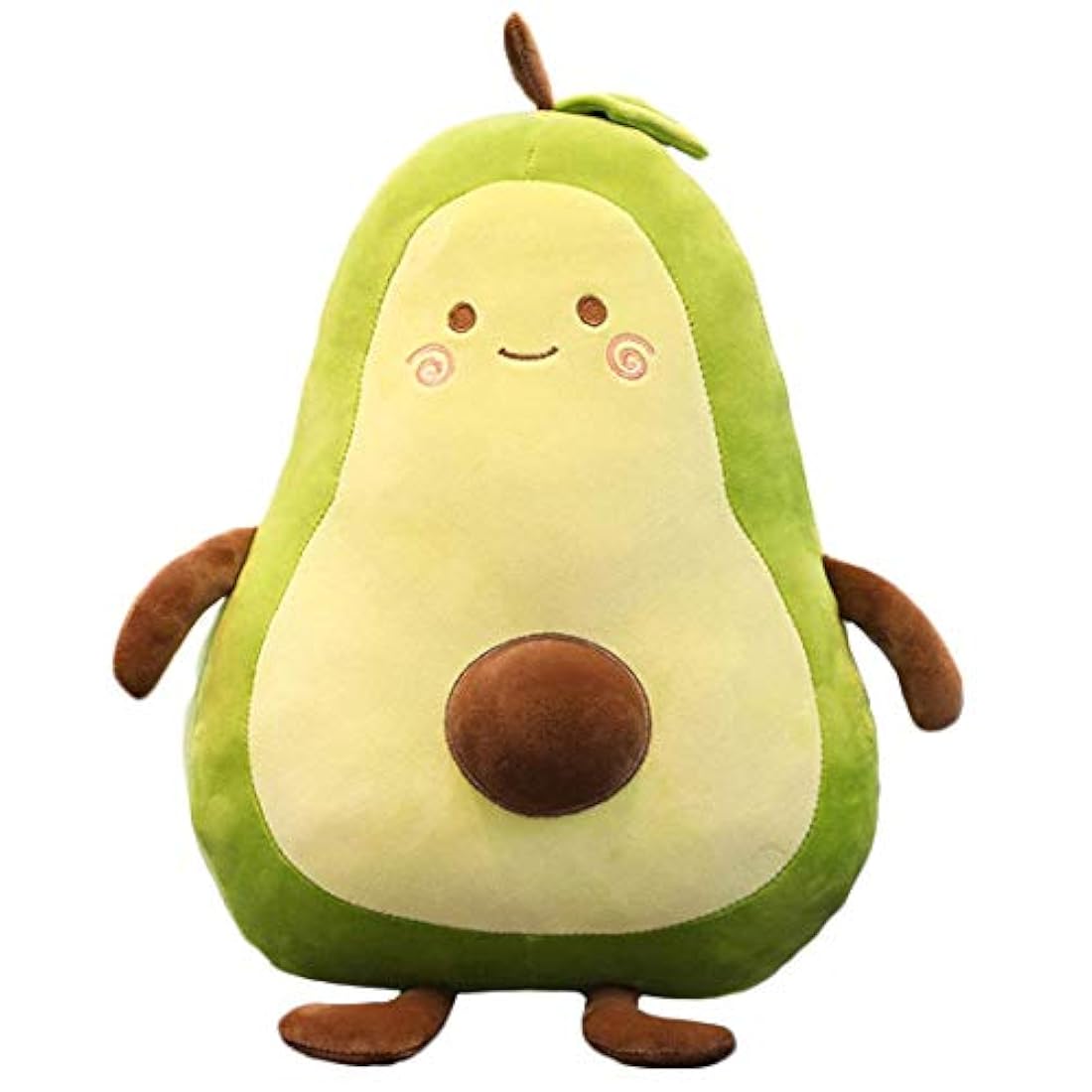 Almohada de peluche (tamaño grande), color verde