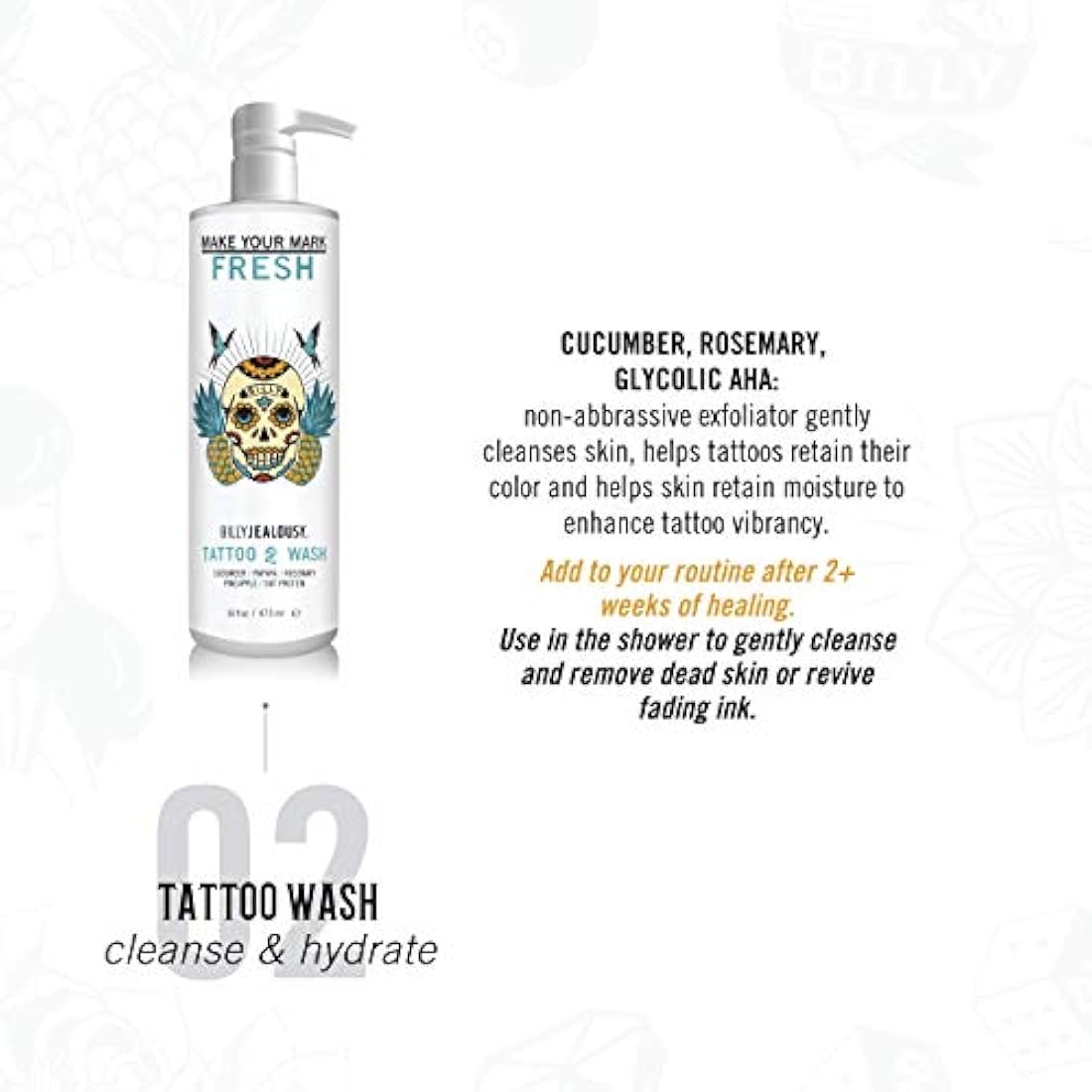 Cuidado Corporal, Hacer su marca Tattoo Wash